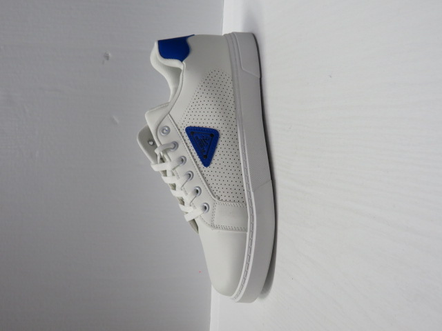 Sportowe męskie K-6 WHITE/BLUE 40-45