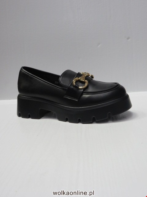 Półbuty Damskie YDF-18A BLACK 36-41