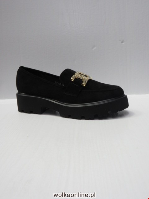 Półbuty Damskie YDF-10 BLACK 36-41