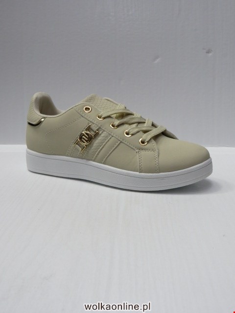 Sportowe Damskie DD864 WHITE/GOLD 36-41