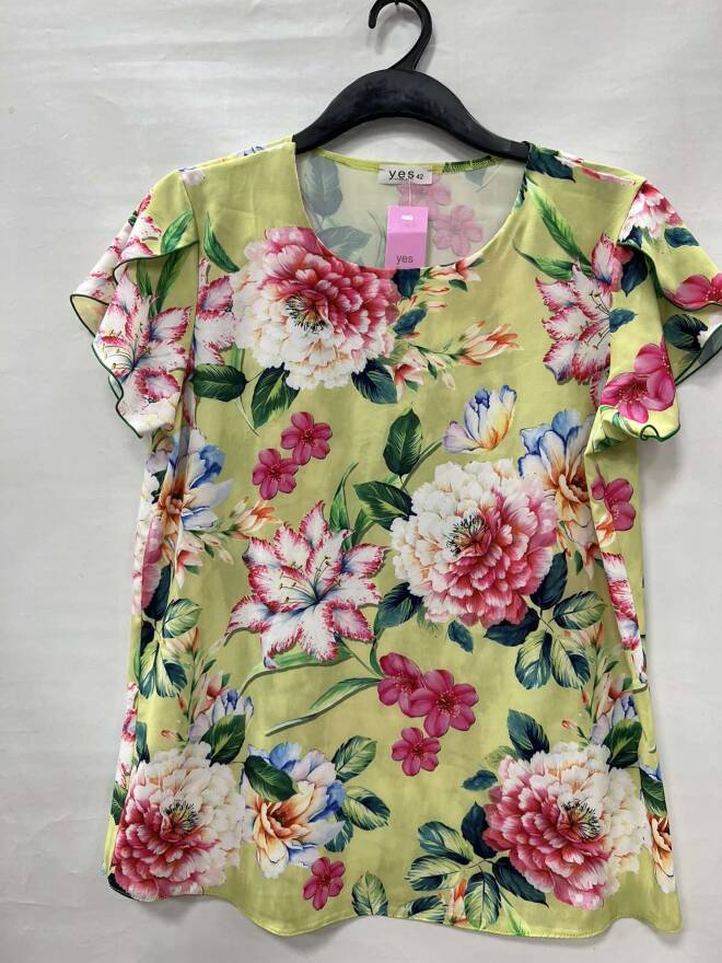 Bluzka damska 6327 1 kolor  42-52 (Towar Polskie) 1