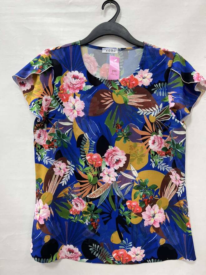 Bluzka damskie 6332 1 kolor  42-52 (Towar Polskie)