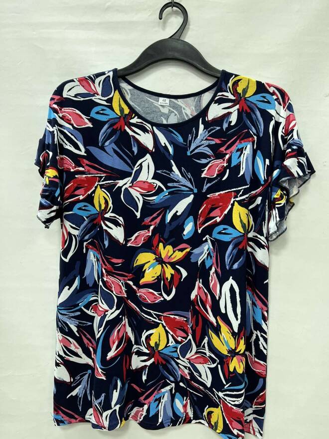 Bluzka damskie 6336 1 kolor  42-52 (Towar Polskie)