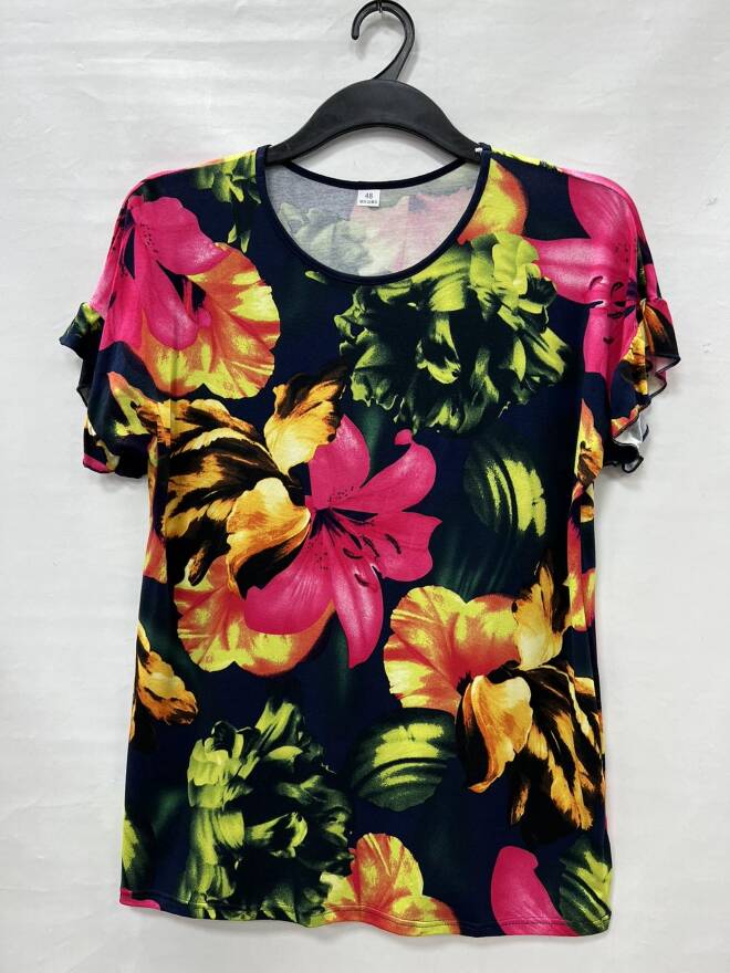 Bluzka damskie 6341 1 kolor  42-52 (Towar Polskie) 1