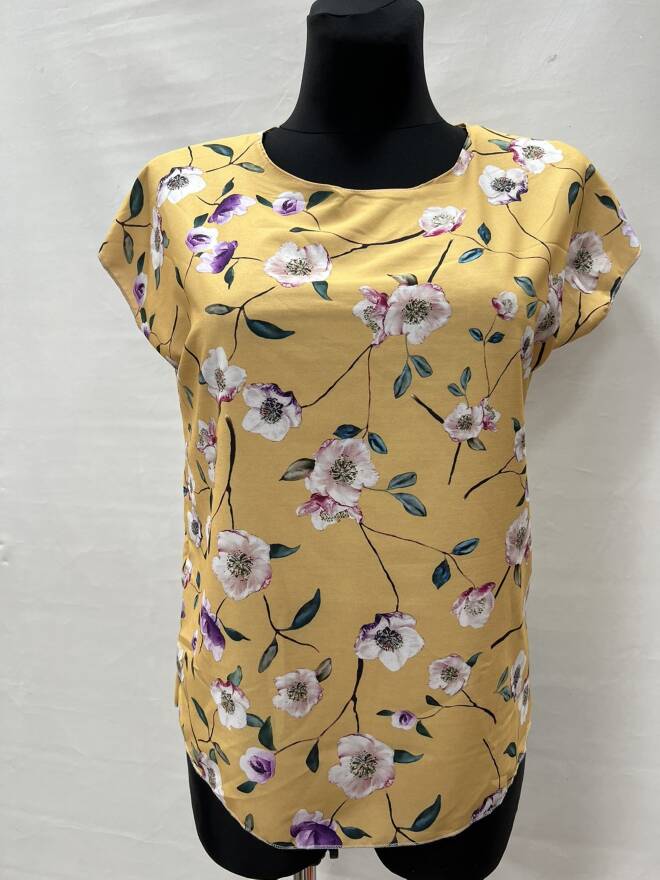 Bluzka damskie 6347 1 kolor  42-54 (Towar Polskie)