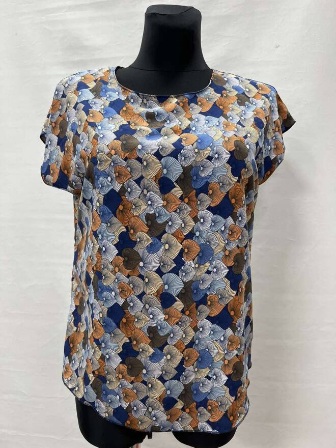 Bluzka damskie 6362 1 kolor  42-54 (Towar Polskie)