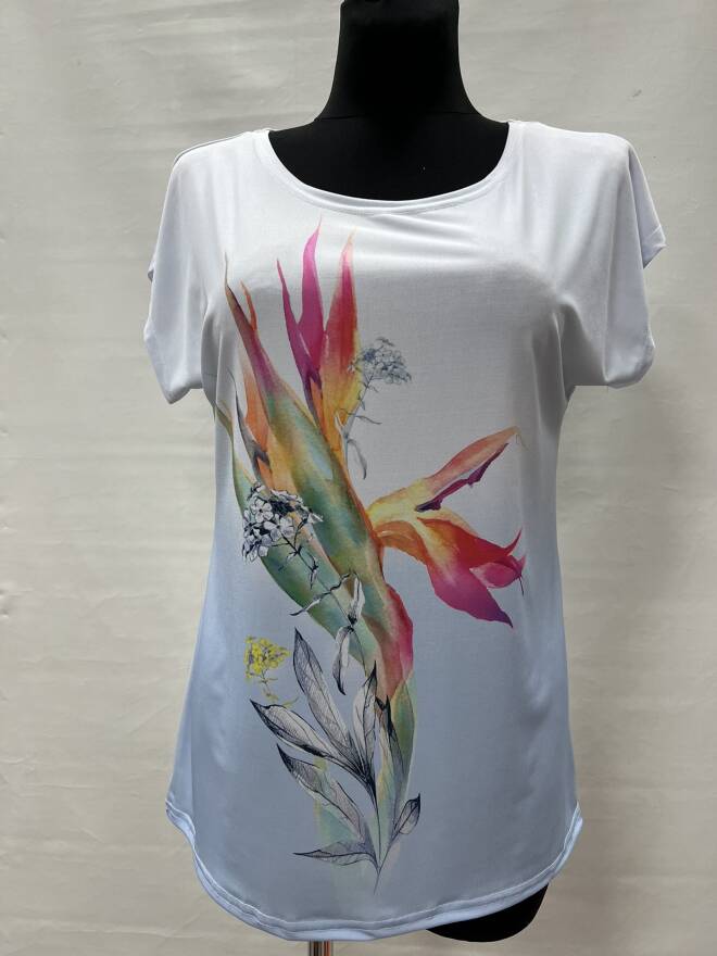 Bluzka damskie 6367 1 kolor  42-52 (Towar Polskie)