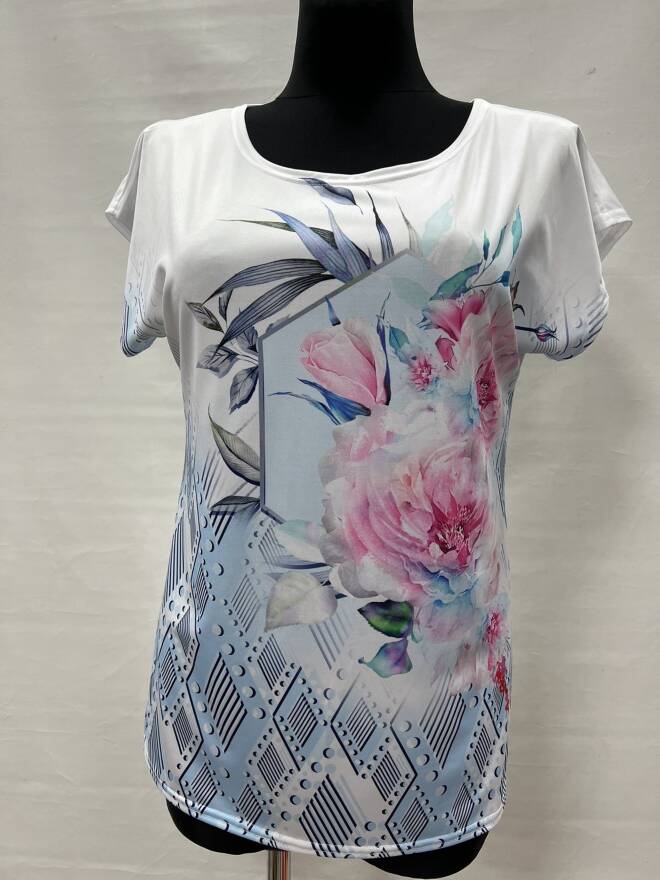 Bluzka damskie 6368 1 kolor  42-52 (Towar Polskie) 1