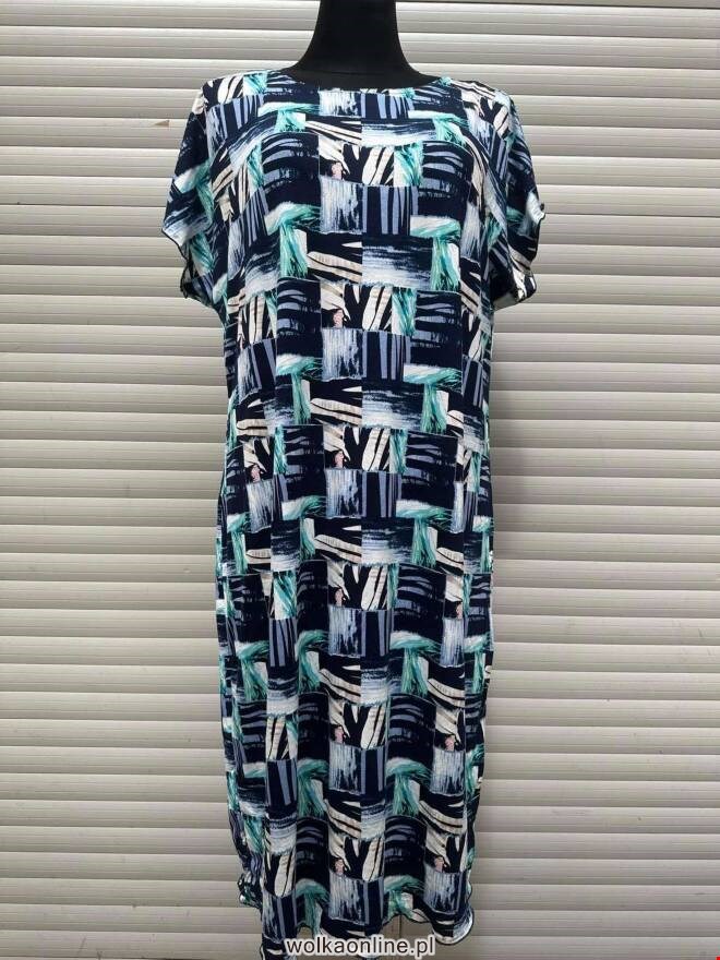 Sukienka damskie 6530 1 kolor  L-4XL (Towar Polskie)