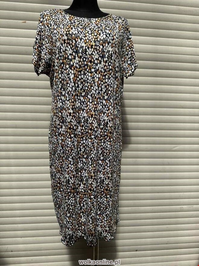Sukienka damskie  6532 1 kolor  L-4XL (Towar Polskie)