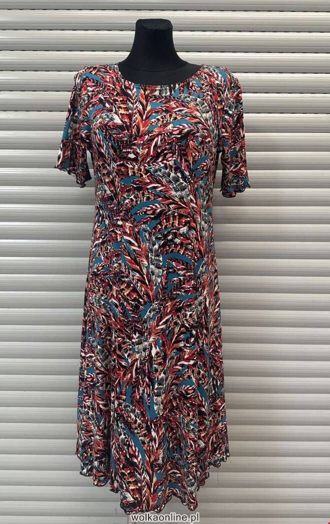 Sukienka damskie 6543 1 kolor  L-3XL (Towar Polskie)