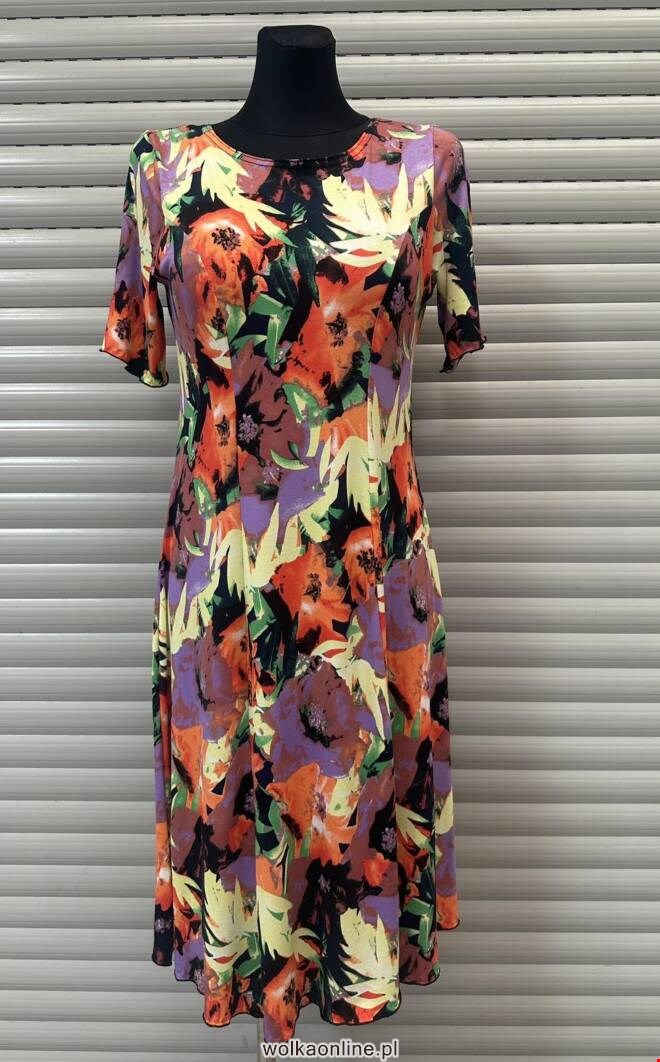 Sukienka damskie 6544 1 kolor  L-3XL (Towar Polskie)