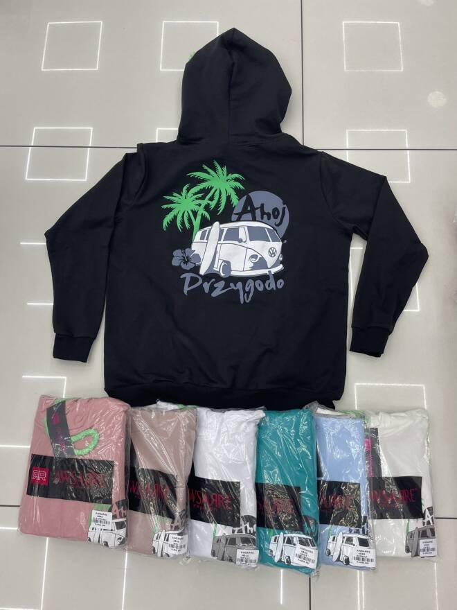 Bluza damskie 6550 Mix KOLOR  Standard (Towar Tureckie) 1