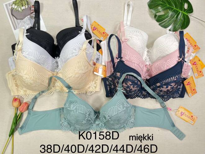 Biustonosze damskie K0158D 1 kolor  D 1