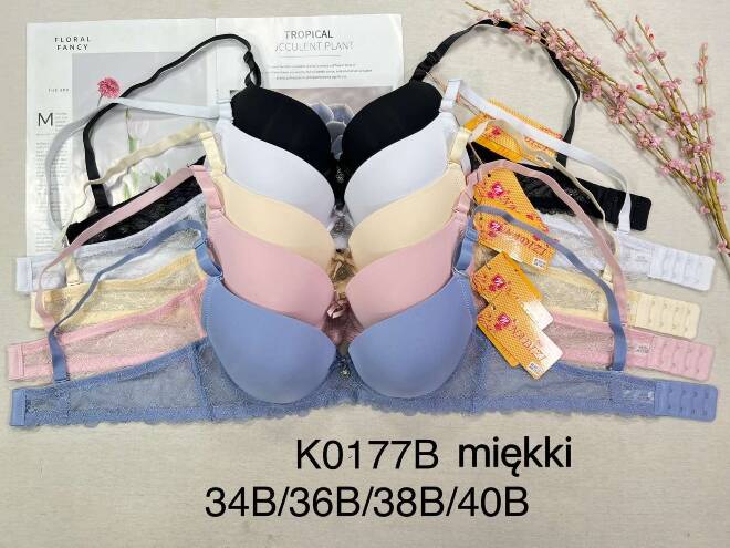 Biustonosze damskie K0177B 1 kolor  B