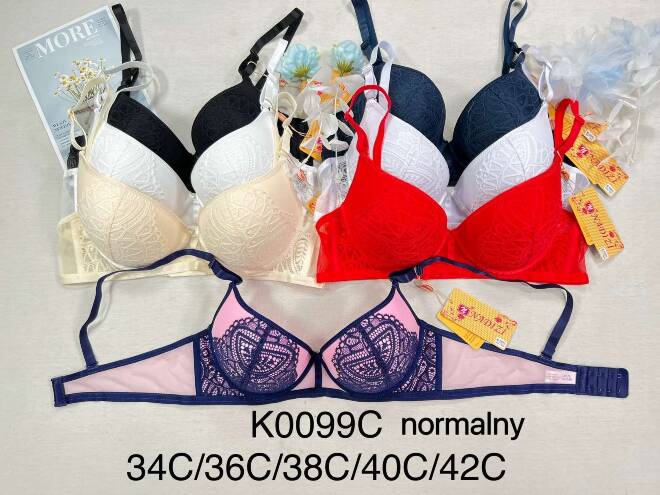 Biustonosze damskie K0099C 1 kolor  C 1