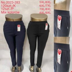 Spodnie damskie 2023-283 Mix KOLOR  5XL-9XL (TOWAR CHINA)