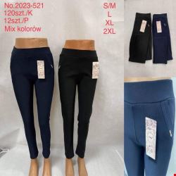 Spodnie damskie 2023-521 Mix KOLOR  S-2XL (TOWAR CHINA)