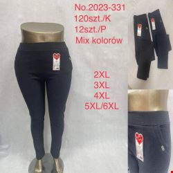 Spodnie damskie 2023-331 Mix KOLOR  2XL-6XL (TOWAR CHINA)
