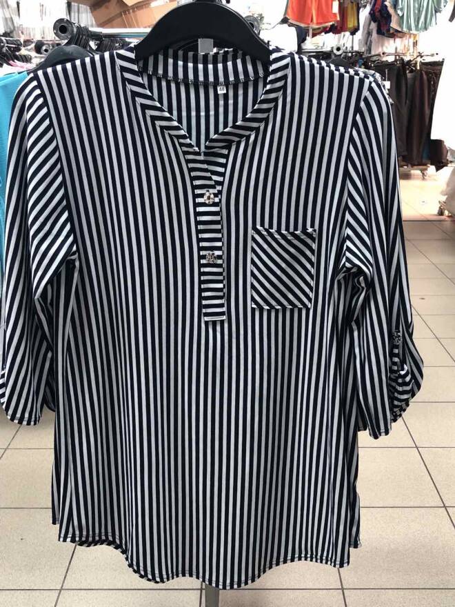 Koszula damskie 6705 1 kolor  48-54 (Towar Polskie) 1