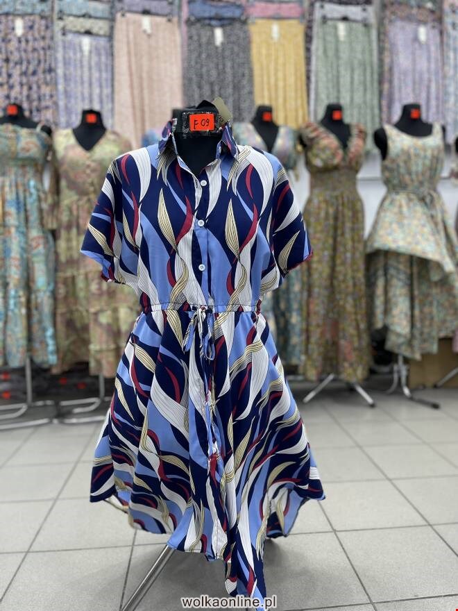 Sukienka damskie F09 Mix KOLOR  S-2XL (TOWAR CHINA)