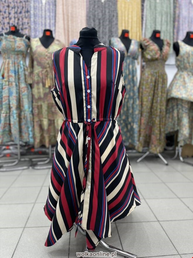 Sukienka damskie 6986 Mix KOLOR  S-2XL (TOWAR CHINA)