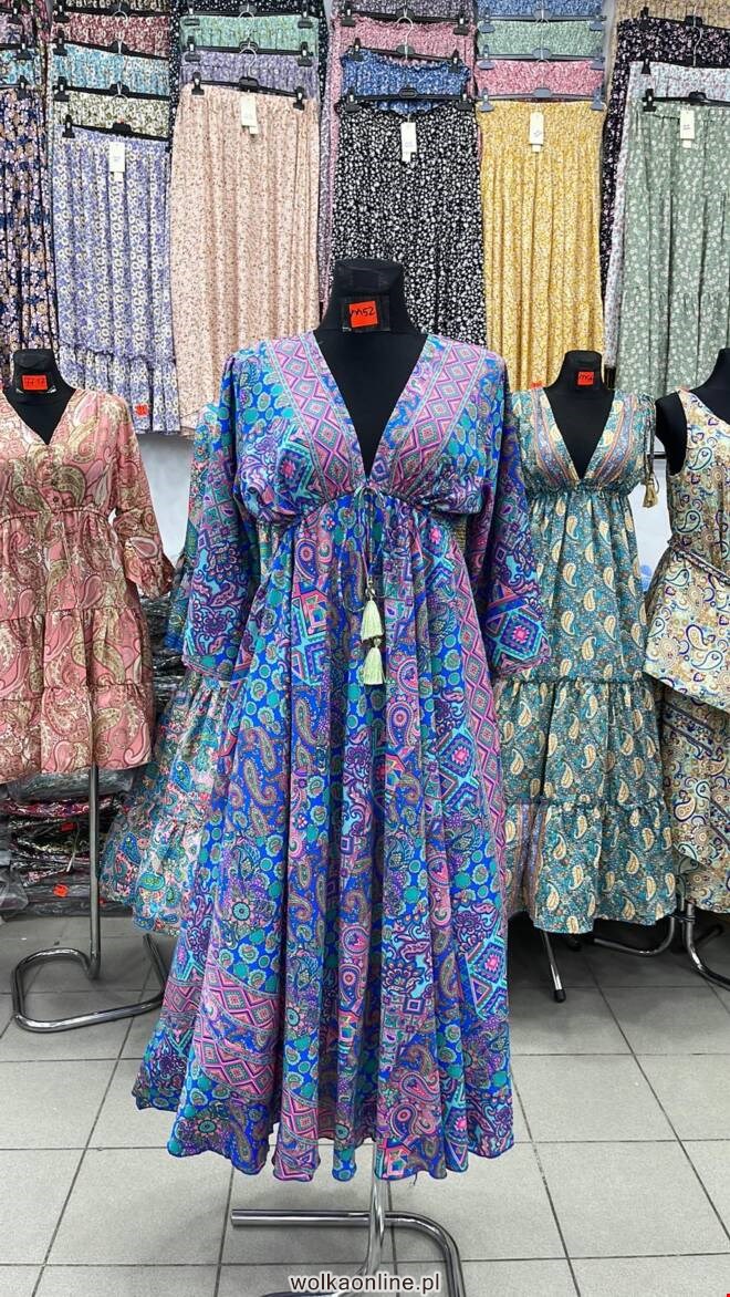 Sukienka damskie 6987 Mix KOLOR  Standard (TOWAR CHINA)