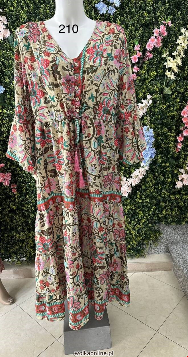 Sukienka damskie 210 Mix KOLOR  Standard (TOWAR CHINA)