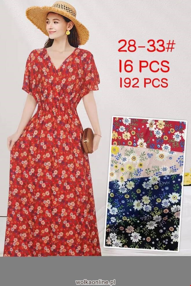 Sukienka damskie 28-33 Mix KOLOR  M-2XL (TOWAR CHINA)