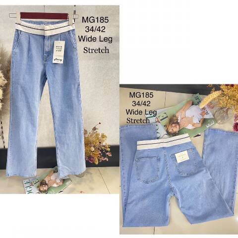 Jeansy damskie MG185 1 kolor 34-42 1