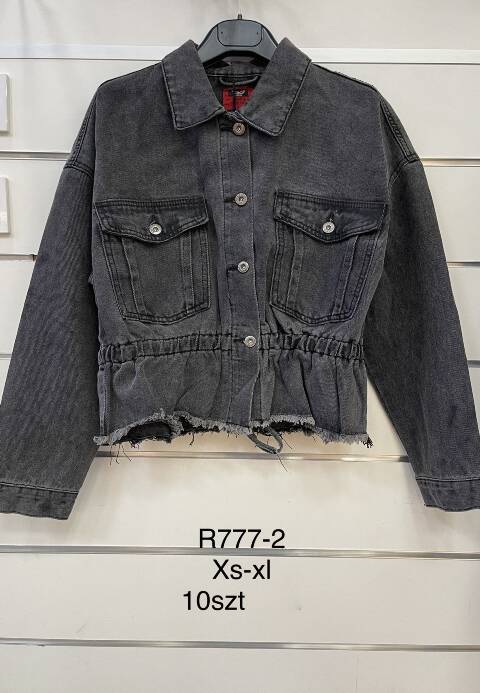 Kurtka jeansowa Damskie R777-2 1 kolor XS-XL 1
