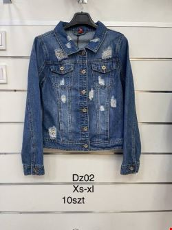 Kurtka jeansowa Damskie DZ02 1 kolor XS-XL