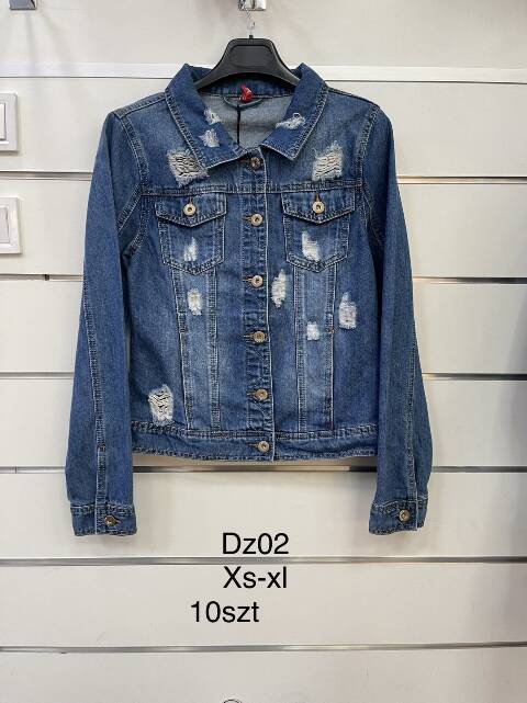 Kurtka jeansowa Damskie DZ02 1 kolor XS-XL 1