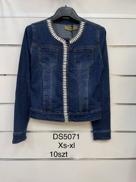 Kurtka jeansowa Damskie DS5071 1 kolor XS-XL 1
