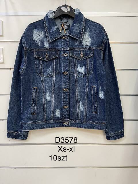 Kurtka jeansowa Damskie D3578 1 kolor XS-XL 1