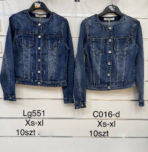 Kurtka jeansowa Damskie LG551 1 kolor XS-XL 1