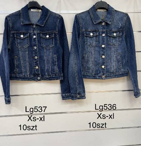 Kurtka jeansowa Damskie LG537 1 kolor XS-XL 1