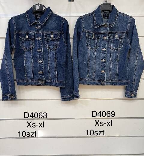 Kurtka jeansowa Damskie D4063 1 kolor XS-XL 1