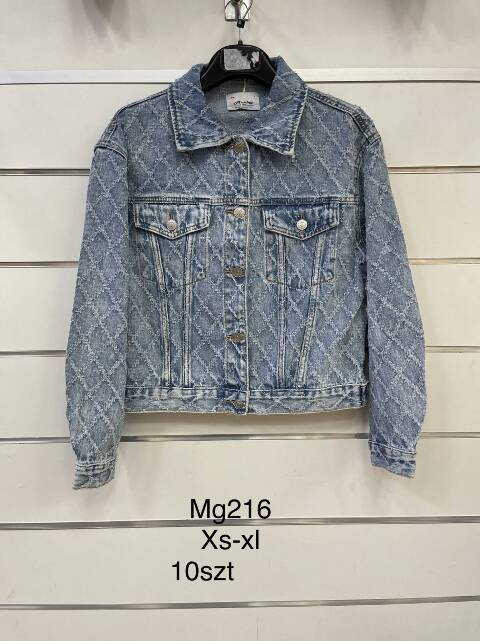Kurtka jeansowa Damskie MG216 1 kolor XS-XL 1