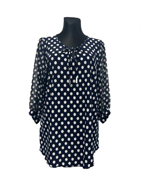 Bluzka damskie 7854 Mix 2 kolor 54-60 (Towar Polskie)