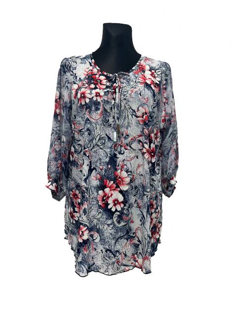 Bluzka damskie 7856 Mix 2 kolor 54-60 (Towar Polskie)