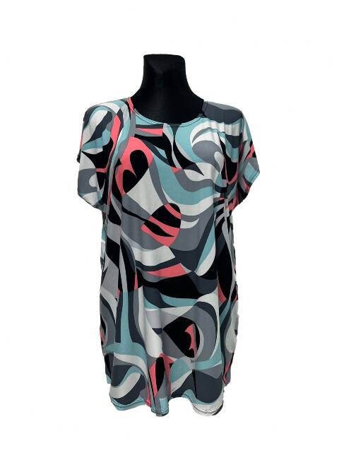 Bluzka damskie 7870 Mix 2 kolor 54-60 (Towar Polskie) 1