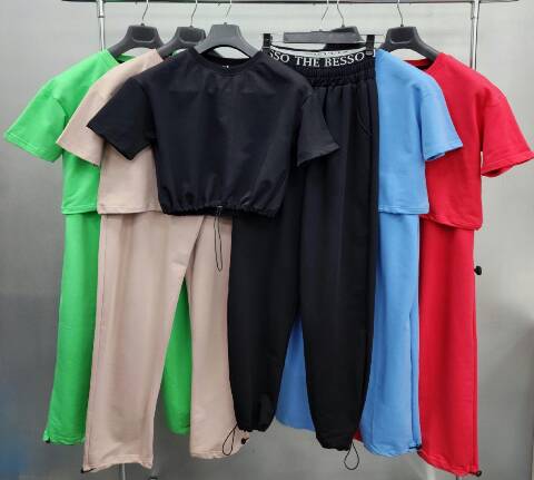 Komplet Damskie 7934 1 kolor S-XL (Towar Tureckie) 1