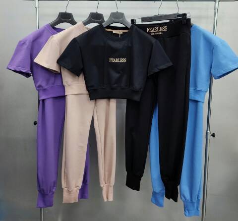 Komplet Damskie 7938 1 kolor S-XL (Towar Tureckie) 1