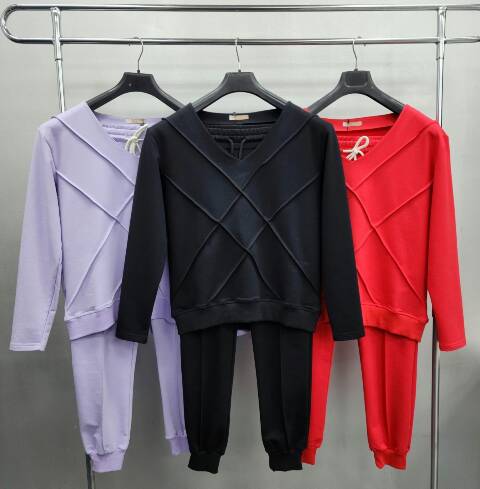 Komplet Damskie 7945 1 kolor S-XL (Towar Tureckie)