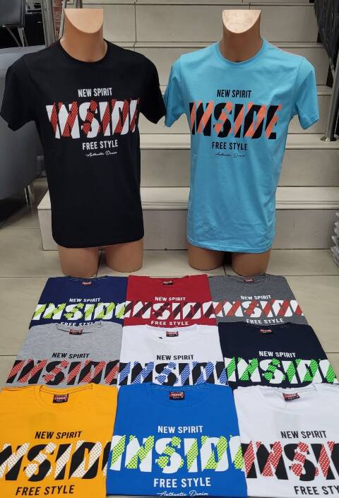 Bluzka męskie 8103 1 kolor M-2XL (Towar Tureckie)