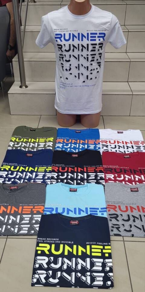 Bluzka męskie 8110 1 kolor M-2XL (Towar Tureckie)