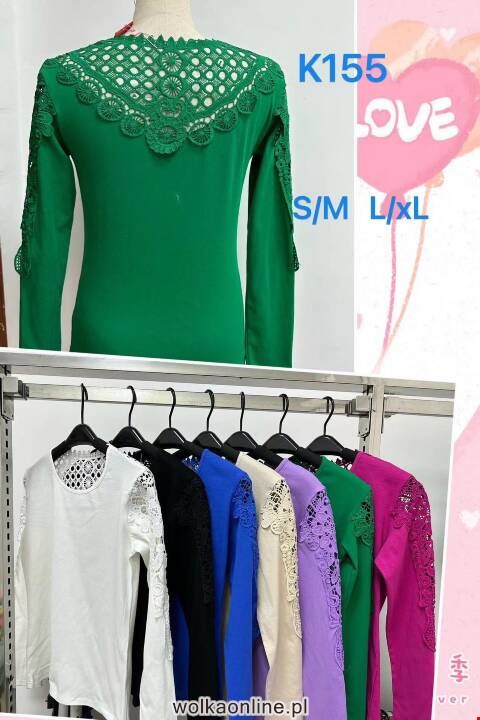 Sweter damskie K155 Mix kolor S/M-L/XL