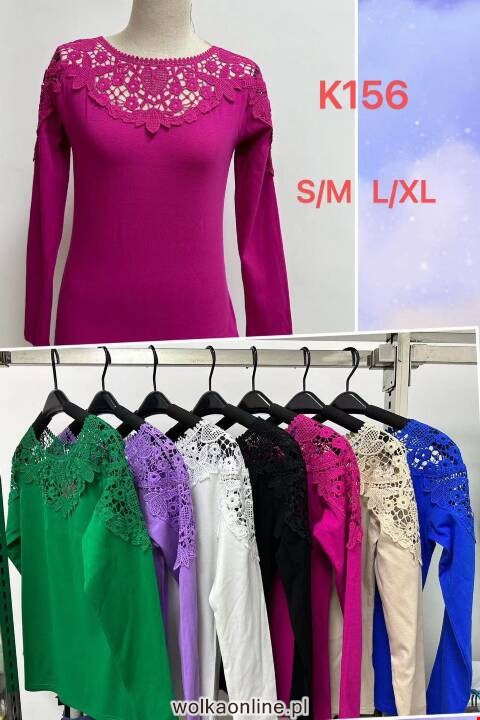 Sweter damskie K156 Mix kolor S/M-L/XL