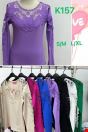 Sweter damskie K157 Mix kolor S/M-L/XL 1